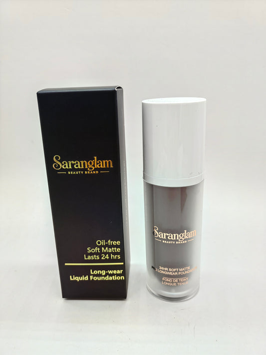 “fond de teint liquide longue tenue Saranglam”