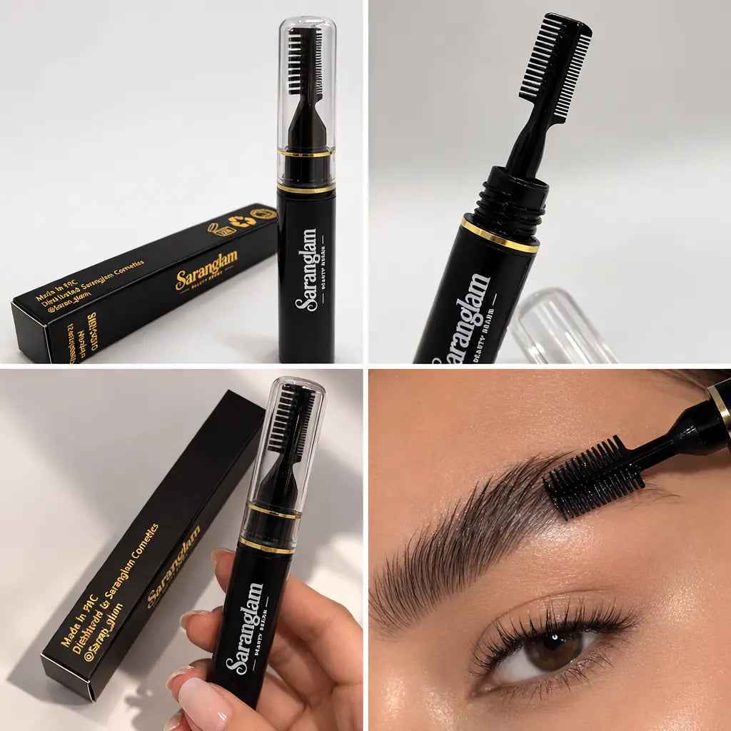 Gel fixateur sourcils Saranglam transparent effet naturel