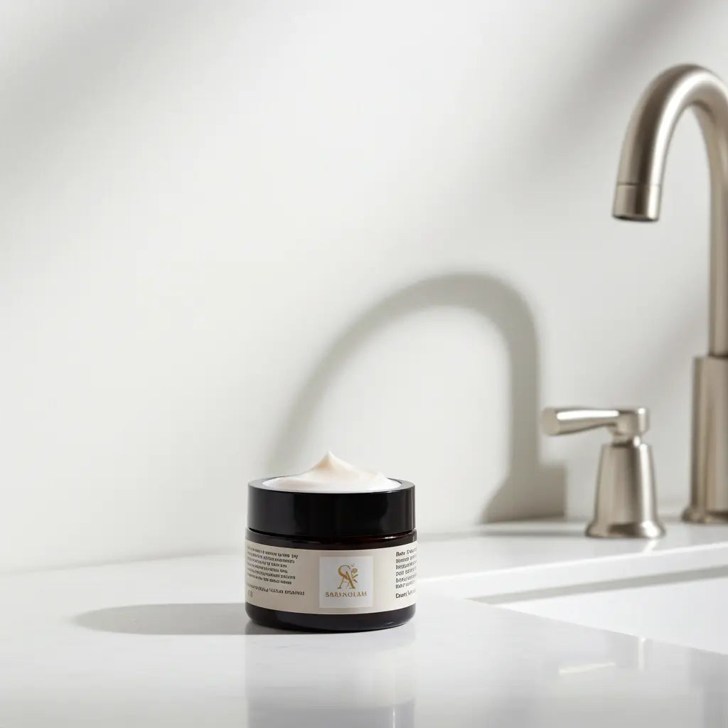 Image of Crème de jour hydratante visage Saranglam pour peau douce et lumineuse