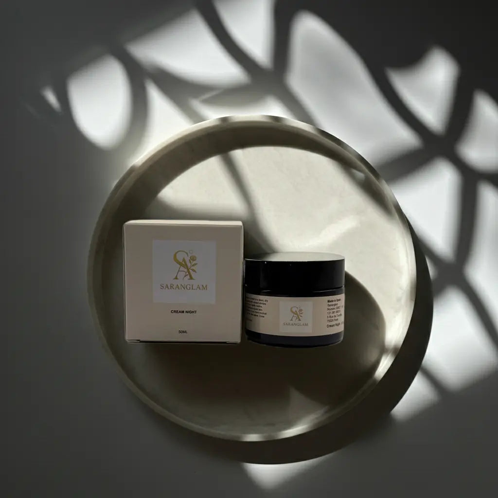 Image of crème de nuit régénérante visage SaranGlam